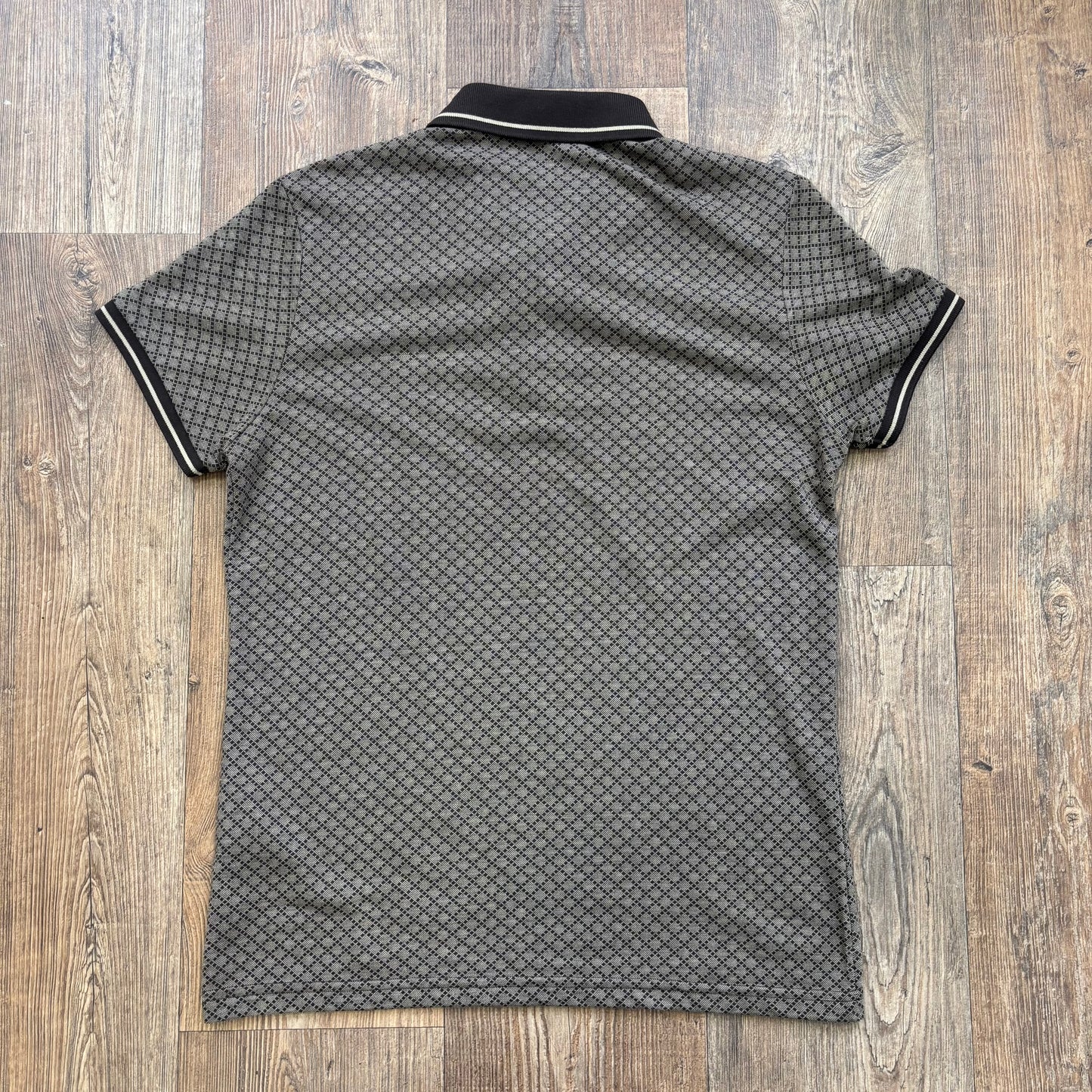 Vintage Gucci GG monogram polo shirt brown (M)