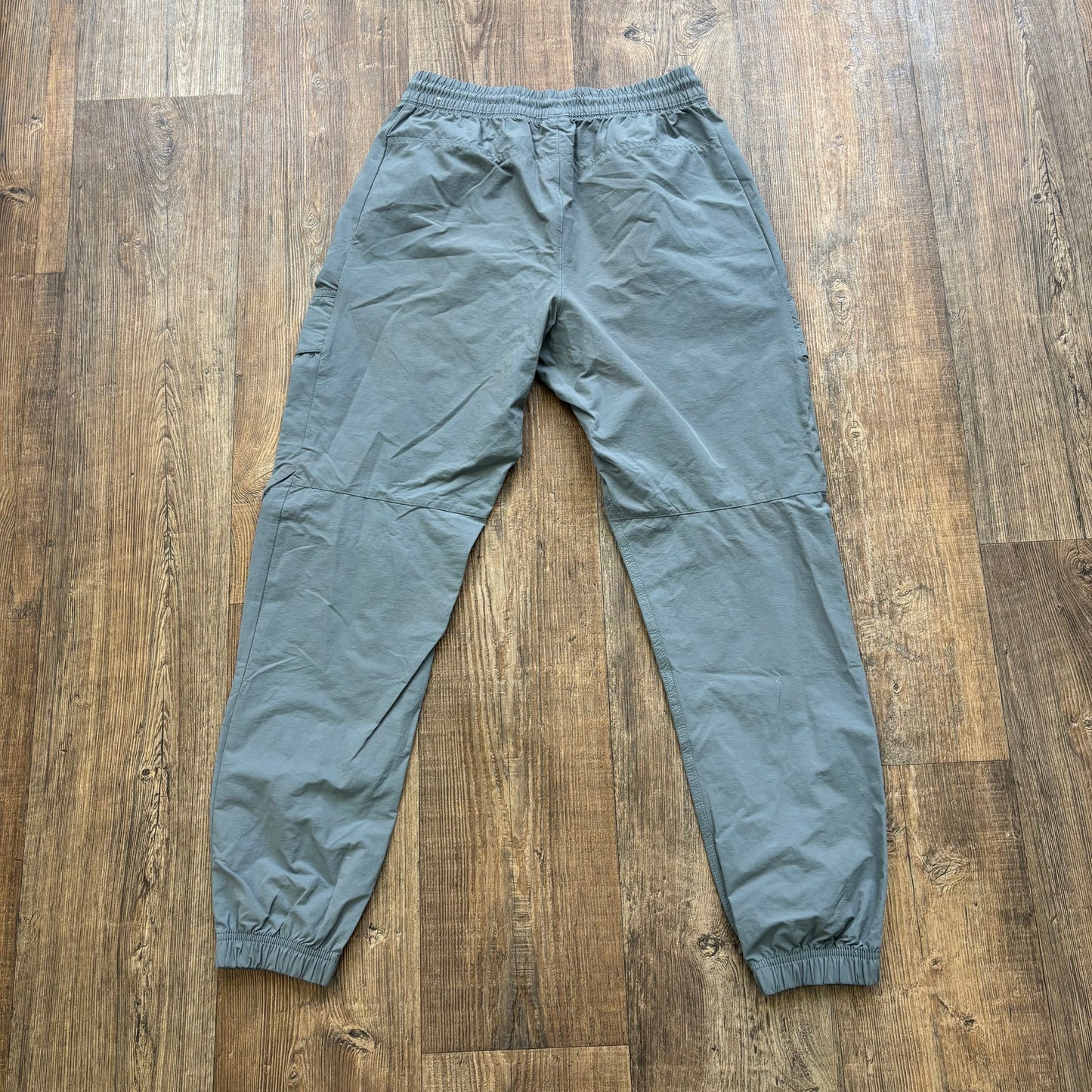 Nike air max woven tracksuit bottoms grey (M)