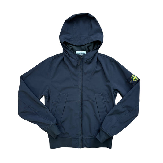 Vintage stone island softshell black (S)