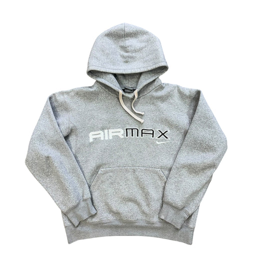 Vintage Nike airmax hoodie grey size (L)