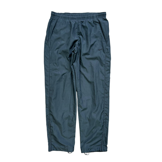 Vintage Nike swoosh tick track pants (M)