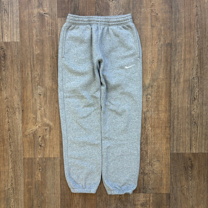 Nike swoosh tick joggers grey size (S)