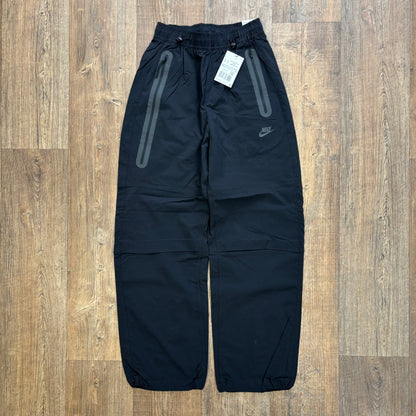 Nike tech fleece open leg tracksuit bottoms (XS)