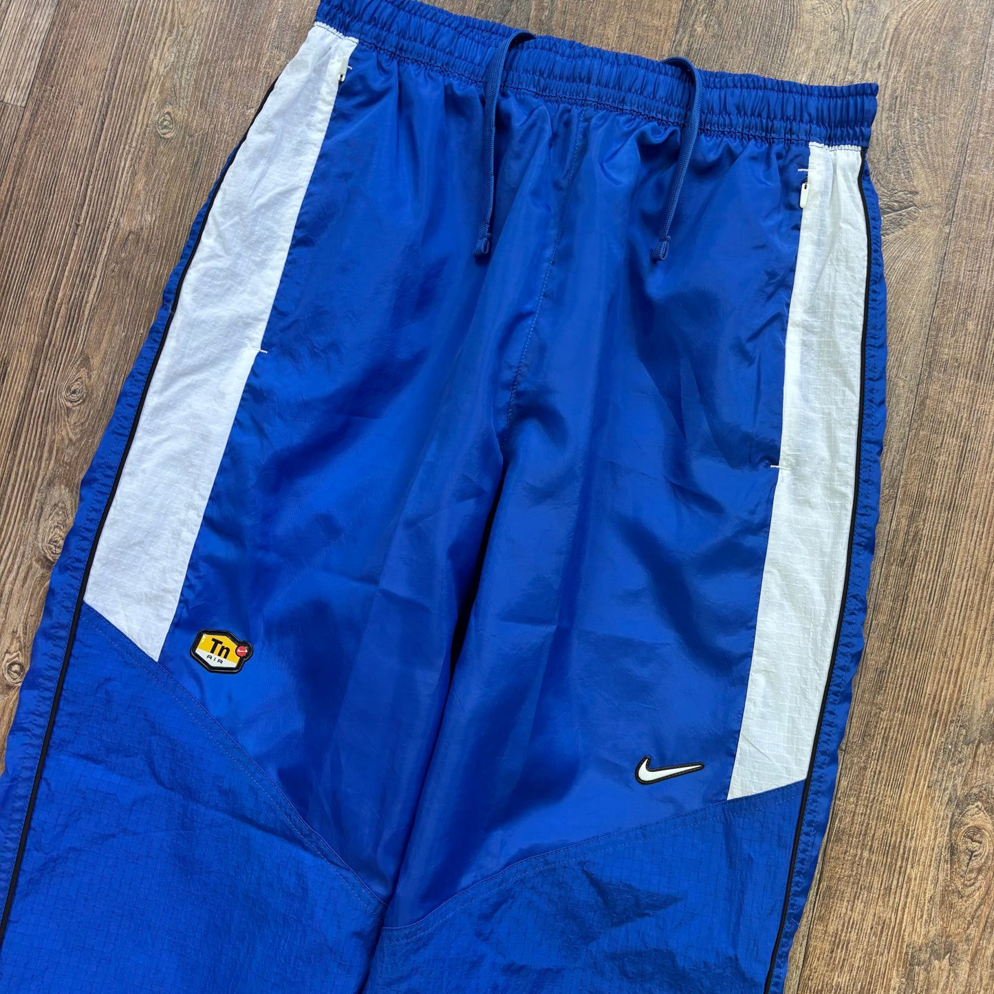 Nike air max TN nylon track pants blue (S)