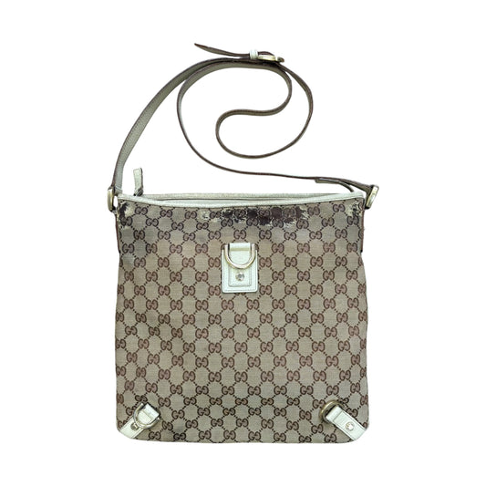 Vintage Gucci GG canvas shoulder bag bag 131326 (M)