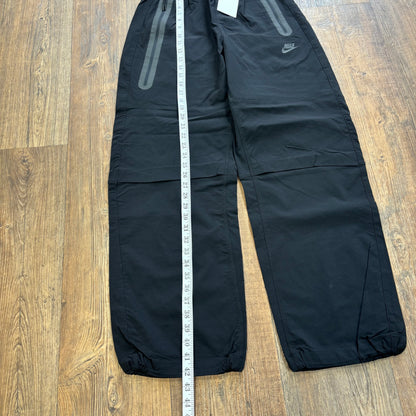 Nike tech fleece open leg tracksuit bottoms (XS)