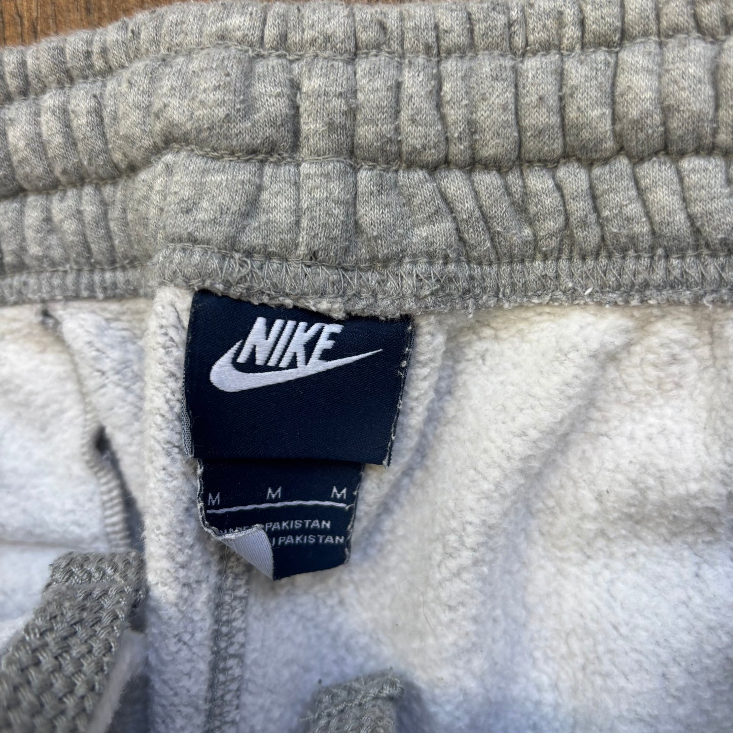 Nike swoosh tick joggers grey size (S)