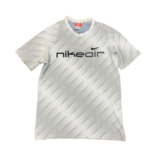 Vintage Nike Air T-shirt white and grey size (S)