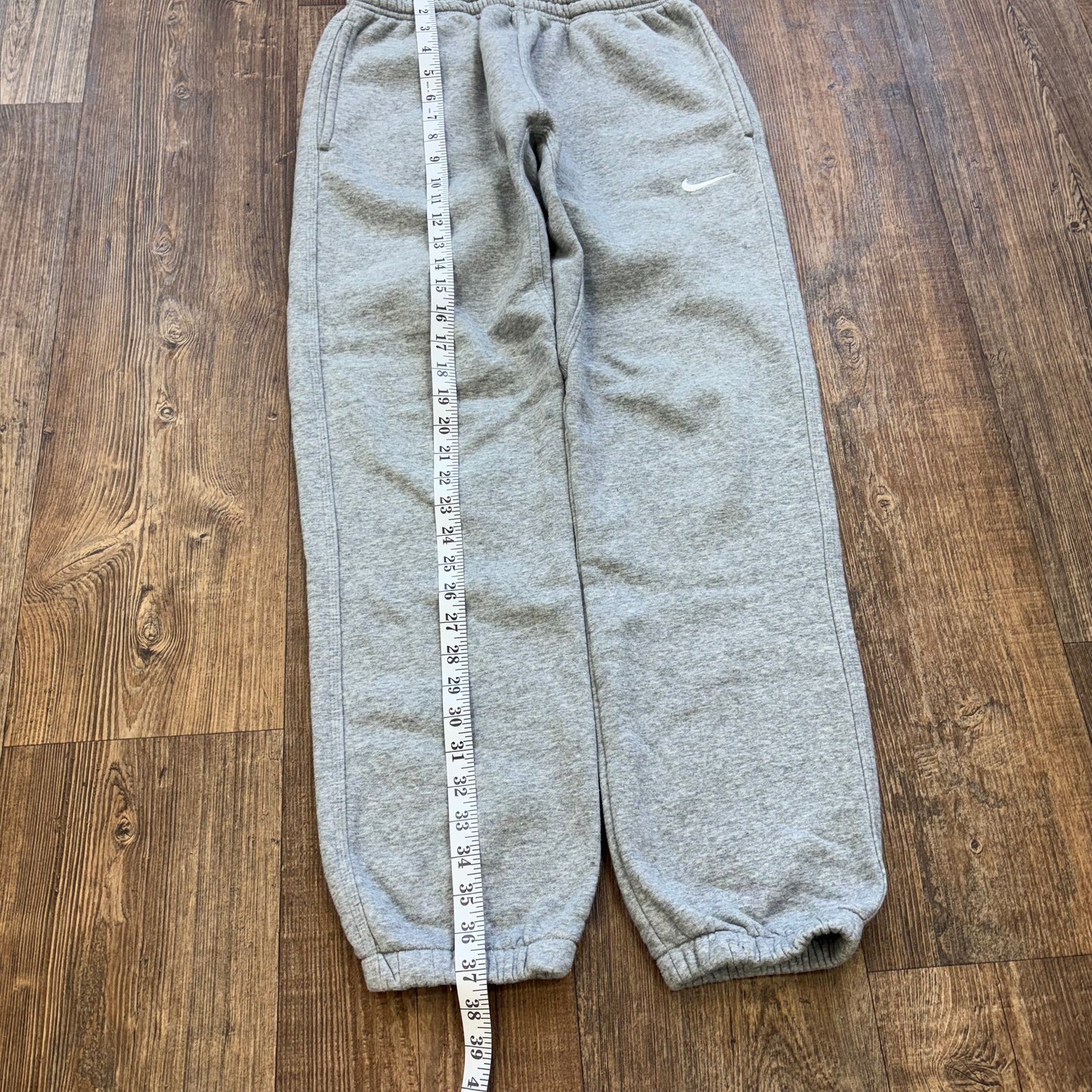 Nike swoosh tick joggers grey size (S)
