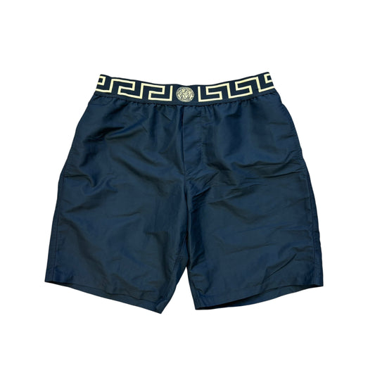 Versace Greca waistband shorts black & gold (M)