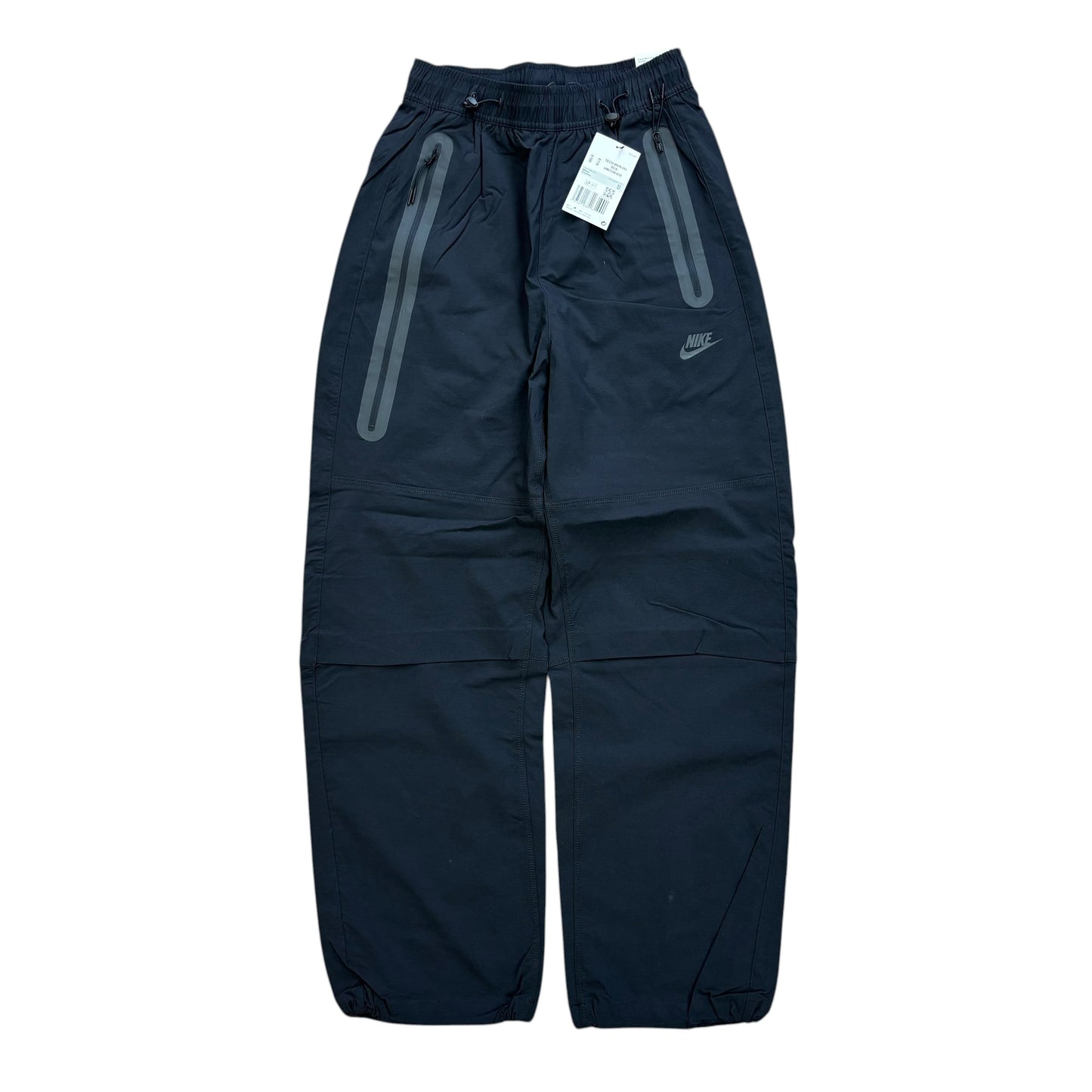 Nike tech fleece open leg tracksuit bottoms (XS)
