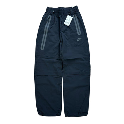 Nike tech fleece open leg tracksuit bottoms (XS)